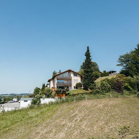 Wangen im Allgäu Ferienwohnung Alpenblick I Kamin I Private Sauna מראה חיצוני תמונה