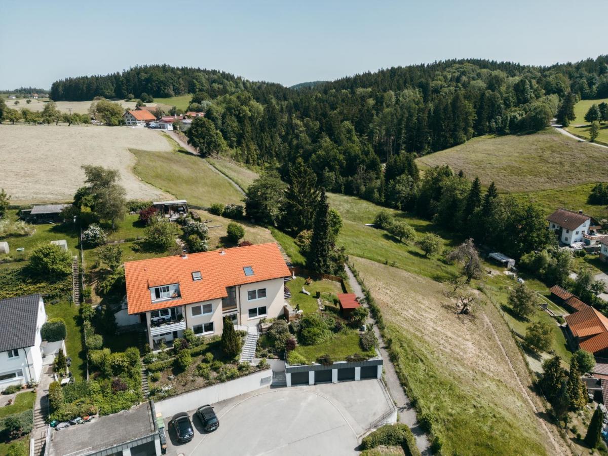 Wangen im Allgäu Ferienwohnung Alpenblick I Kamin I Private Sauna מראה חיצוני תמונה